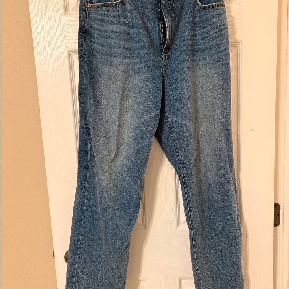 LOFT Straight Leg Jeans - Classic Blue